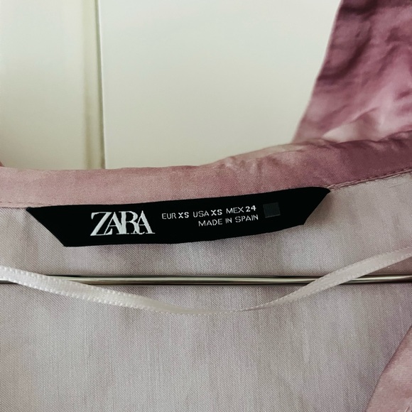 Zara Tie Dye Multicolored Shirt & Pants Set, XS - Picture 8 of 12